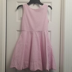 Girls seersucker dress